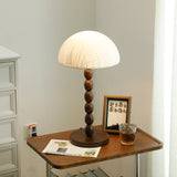 Tarin Veil Wood Table Lamp, detail view 3