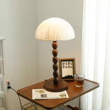 Tarin Veil Wood Table Lamp, detail view 6