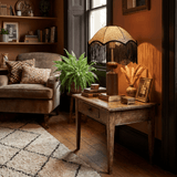 Vesper Moss Wood Table Lamp, detail view 7