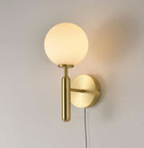 Zella Rain Glass Wall Light, detail view 5