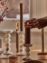 Oriel Stone Marble Candle Holder, detail view 8