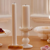 Oriel Stone Marble Candle Holder, detail view 4