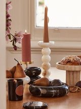 Oriel Stone Marble Candle Holder, detail view 5
