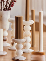 Oriel Stone Marble Candle Holder, detail view 7