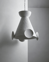 Calia Frost Plaster Pendant Light, detail view 11