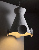 Calia Frost Plaster Pendant Light, detail view 6