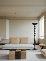 Arden Stone Wood Floor Lamp, detail view 18
