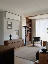 Arden Stone Wood Floor Lamp, detail view 5