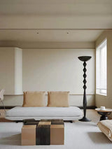 Arden Stone Wood Floor Lamp, detail view 9