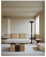 Arden Stone Wood Floor Lamp, detail view 12