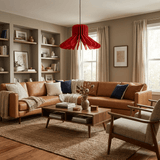 Aster Quartz Metal Pendant Light, detail view 5
