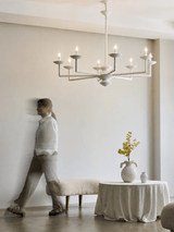 Auria Echo Plaster Chandelier, detail view 20