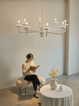 Auria Echo Plaster Chandelier, detail view 19
