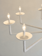 Auria Echo Plaster Chandelier, detail view 15