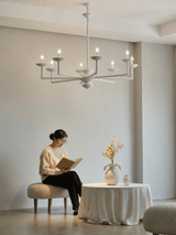 Auria Echo Plaster Chandelier, detail view 18