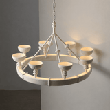 Avel Prism Plaster Chandelier, detail view 9