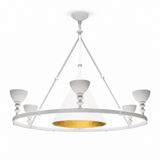 Avel Prism Plaster Chandelier, detail view 15
