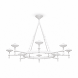 Avel Prism Plaster Chandelier, detail view 16