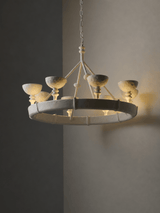 Avel Prism Plaster Chandelier, detail view 11