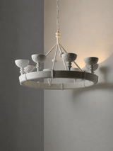 Avel Prism Plaster Chandelier, detail view 12