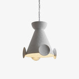 Calia Frost Plaster Pendant Light by Maison Velume