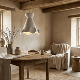 Calia Frost Plaster Pendant Light, detail view 2