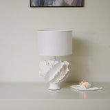 Clara Sol Fabric Table Lamp, detail view 3