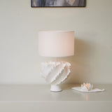 Clara Sol Fabric Table Lamp, detail view 4
