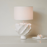 Clara Sol Fabric Table Lamp, detail view 2
