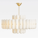 Orin Juniper Glass Chandelier, detail view 8