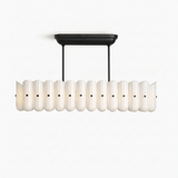 Orla Bloom Glass Chandelier, detail view 10