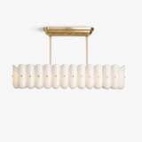 Orla Bloom Glass Chandelier, detail view 11