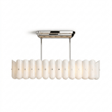 Orla Bloom Glass Chandelier, detail view 12