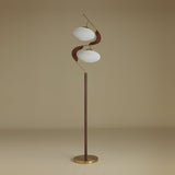 Solen Bay Glass Floor Lamp, detail view 11