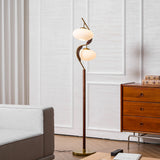 Solen Bay Glass Floor Lamp, detail view 24