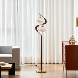Solen Bay Glass Floor Lamp, detail view 13