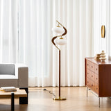 Solen Bay Glass Floor Lamp, detail view 16