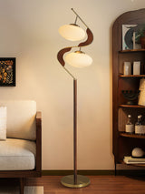 Solen Bay Glass Floor Lamp, detail view 4