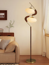 Solen Bay Glass Floor Lamp, detail view 5