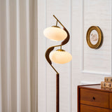 Solen Bay Glass Floor Lamp, detail view 19