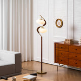 Solen Bay Glass Floor Lamp, detail view 21