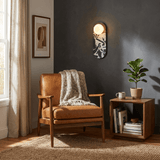 Thea Terra Stone Wall Light, detail view 13