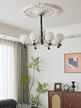 Vale Halo Glass Chandelier, detail view 5