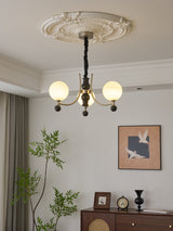 Vale Halo Glass Chandelier, detail view 4