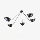 Solen Silva Brass Ceiling Light by Maison Velume