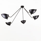 Solen Silva Brass Ceiling Light, detail view 24