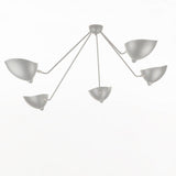 Solen Silva Brass Ceiling Light, detail view 25