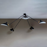 Solen Silva Brass Ceiling Light, detail view 36