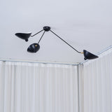 Solen Silva Brass Ceiling Light, detail view 15