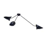 Solen Silva Brass Ceiling Light, detail view 34